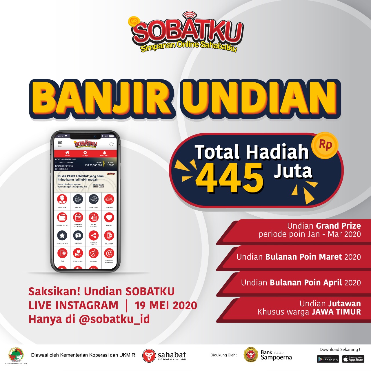 Saat PSBB, Sobatku Tawarkan Kemudahan Menabung secara