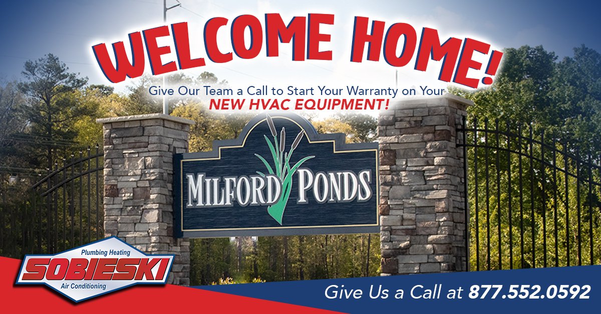 to Your New Home in Milford Ponds Sobieski Services DE, NJ