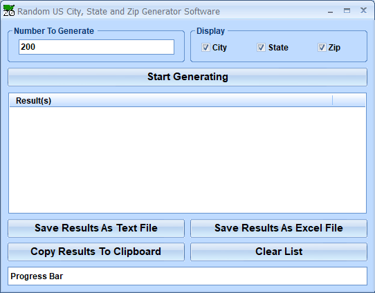Random American Zip Code Generator advancetoday