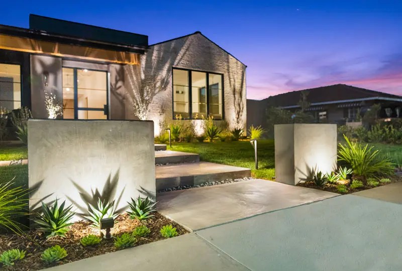 Recent Projects Modern Landscape Lighting Orange County, CA SoCal