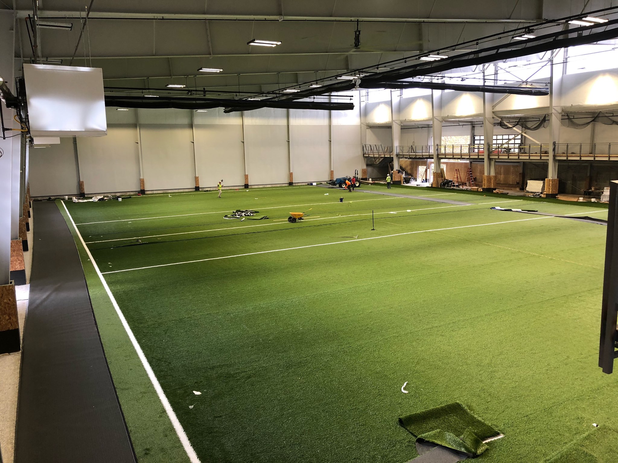 Field House Nearing Completion Soccer Organization Charlottesville Area