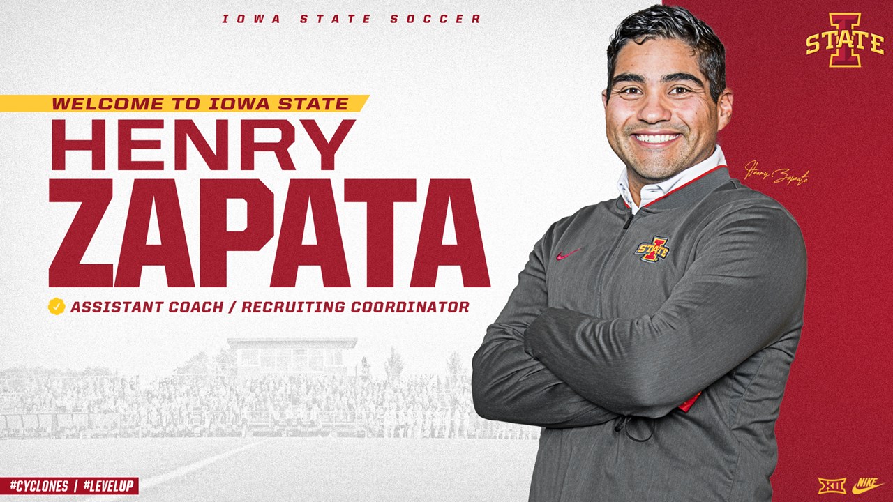 Iowa State soccer adds Henry Zapata to coaching staff SoccerWire
