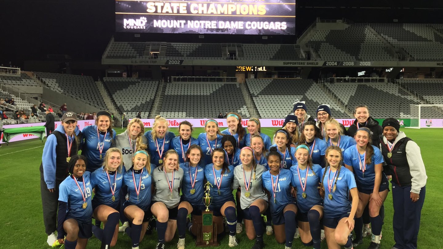 Girls Fall High School Soccer Rankings released as more state champs