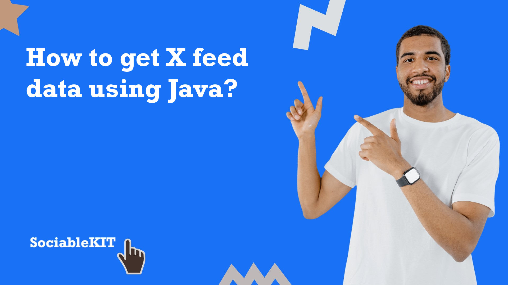 How to get X feed data using Java?