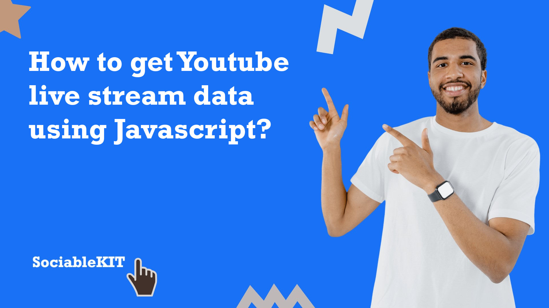 How to get Youtube live stream data using Javascript?