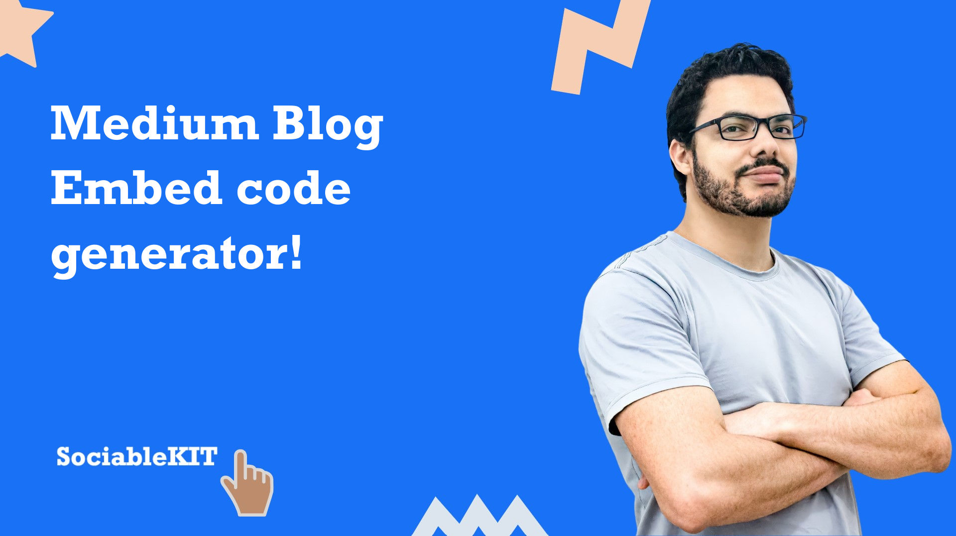 Medium blog embed code generator
