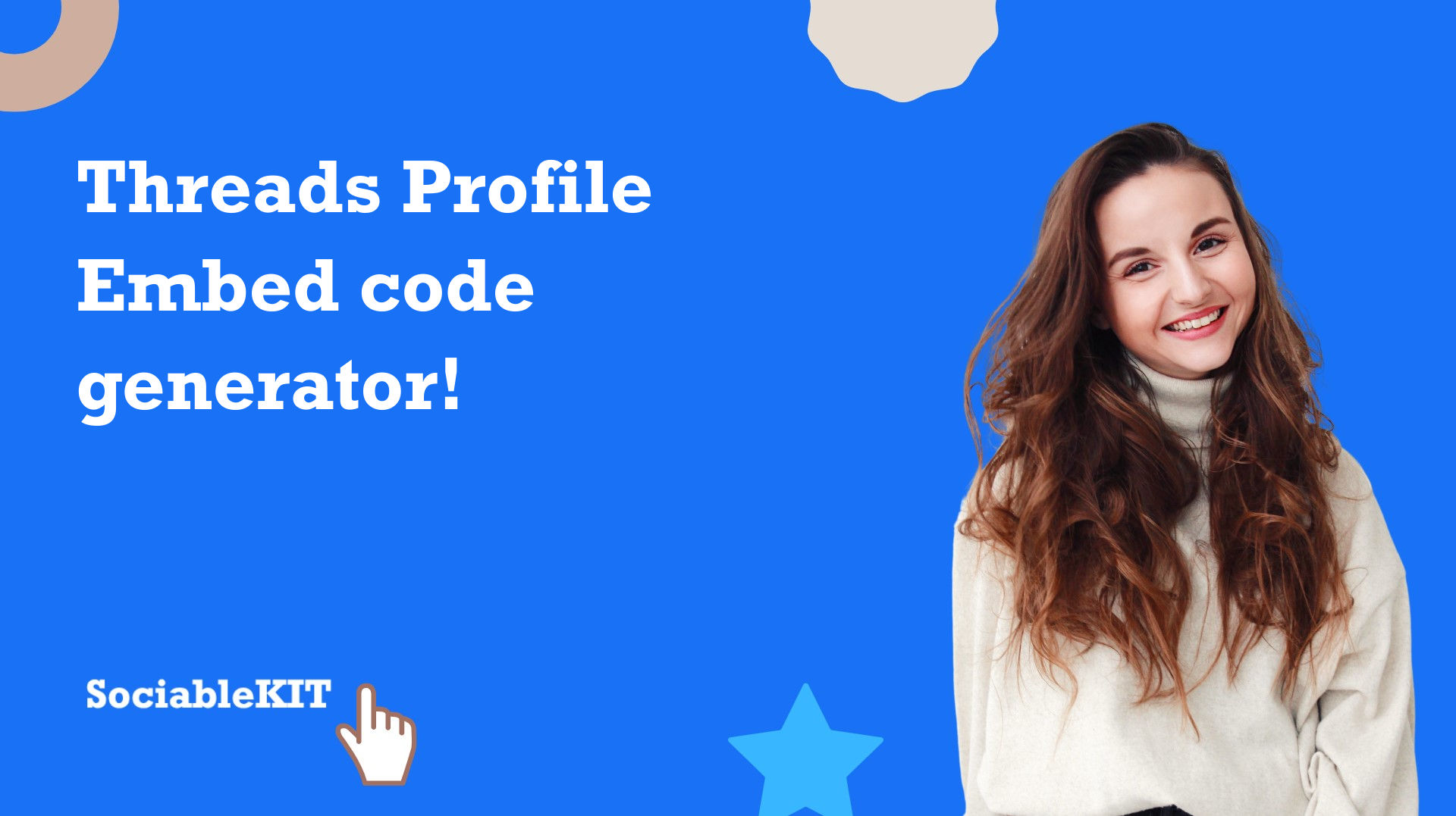 Threads profile embed code generator