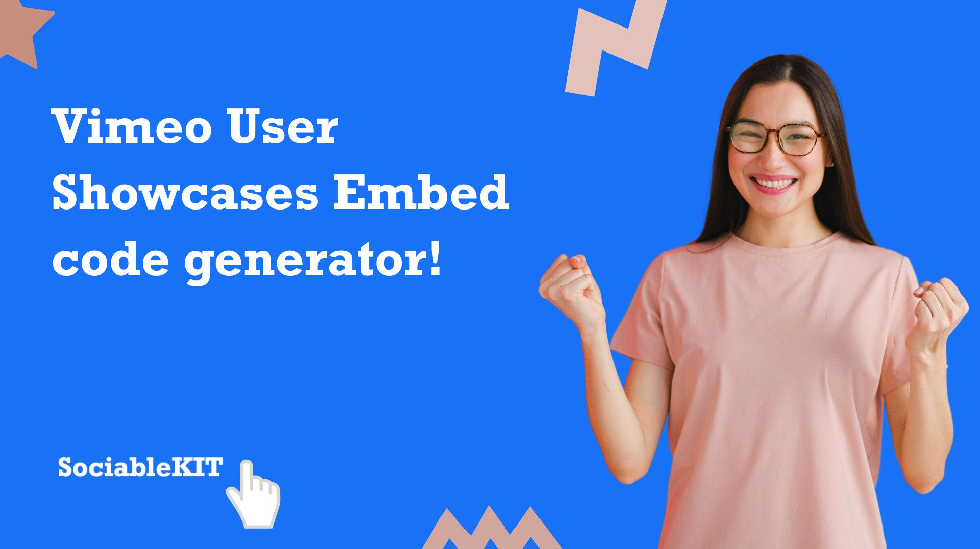 Vimeo user showcases embed code generator