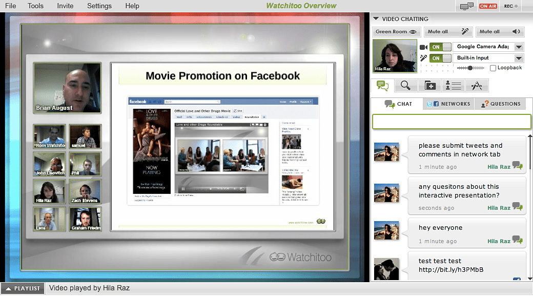 Awasome Conferencing Services Web References