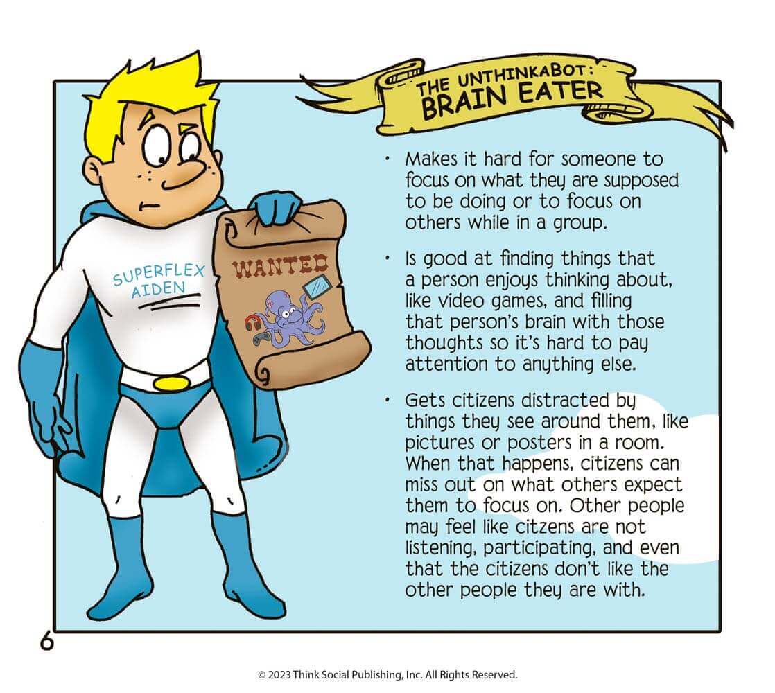 Superflex® Takes on Brain Eater and the Team of UnthinkaBots 2nd