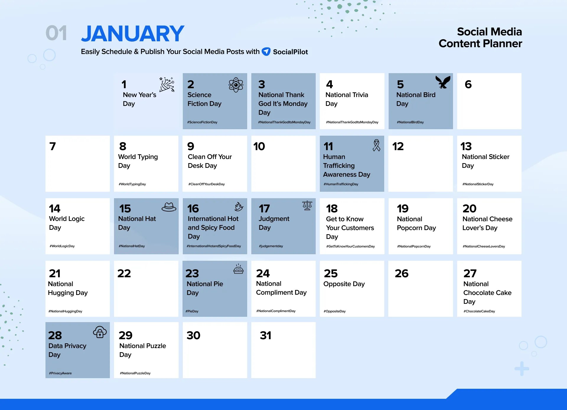 Social Media Holiday Calendar For 2024 Social Media Holiday Calendar For 2024