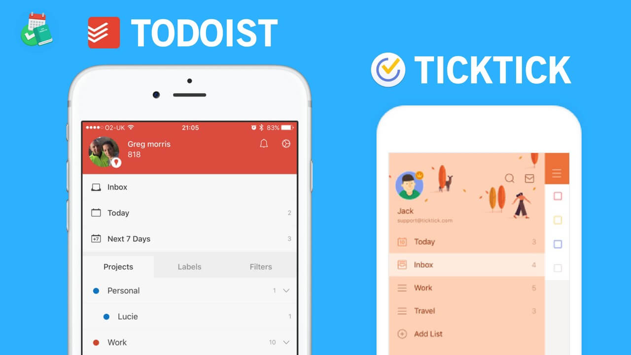 How to Export Todoist to TickTick? Social Positives