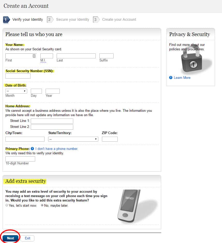 my Social Security Creating your Social Security Online Account
