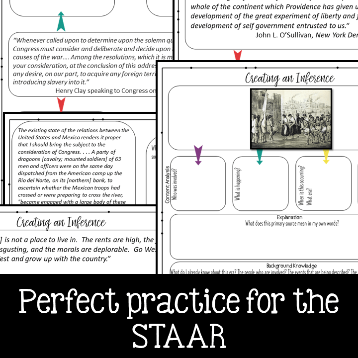 Westward Expansion Primary Source Practice Social Studies Success