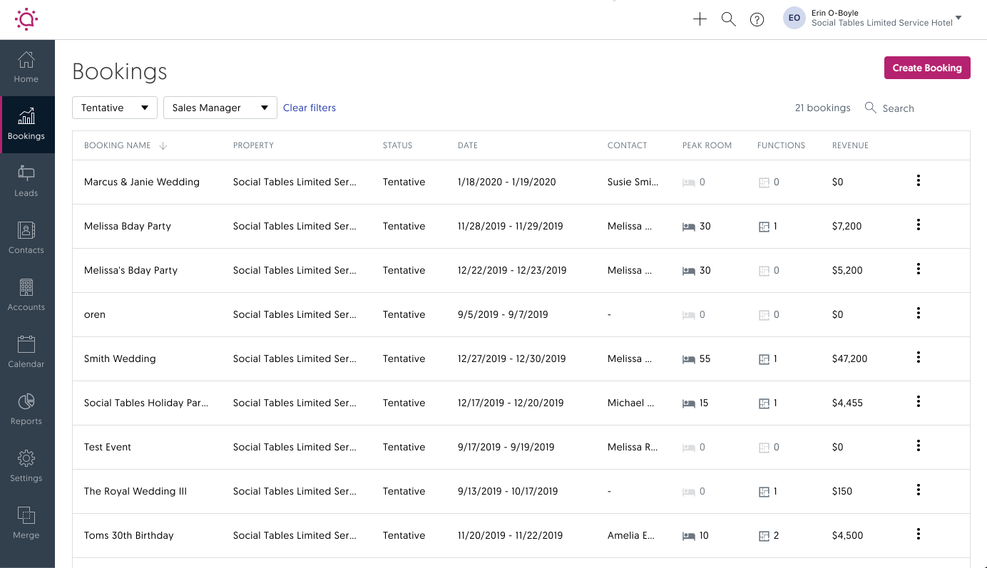 4 New Sales & Catering CRM Tools Social Tables