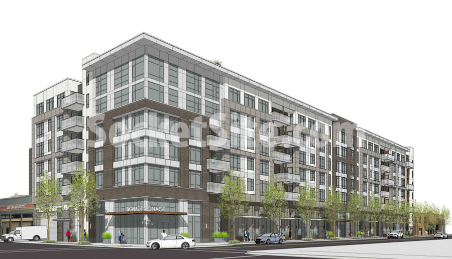 SocketSite™ Plans For A 265Unit Building Near Oakland’s Auto Row