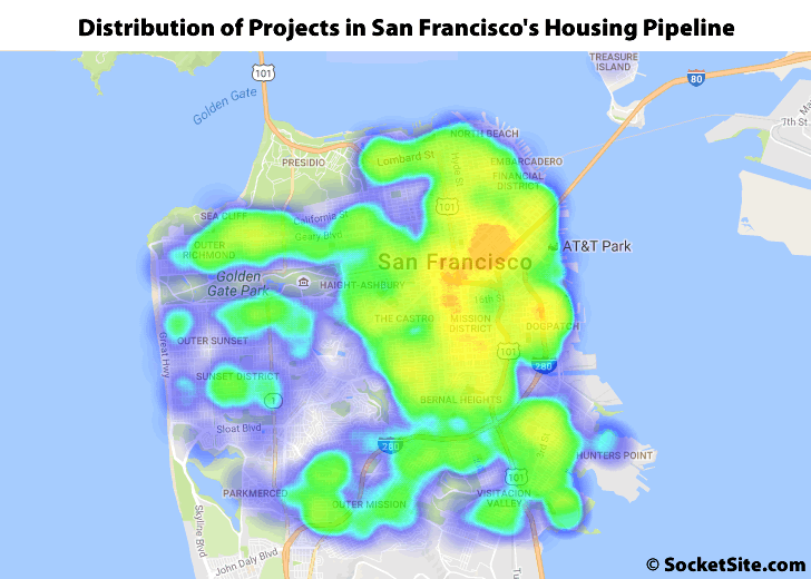 SocketSite™ Number of Apartments and Condos in SF’s Pipeline Holds at 63K
