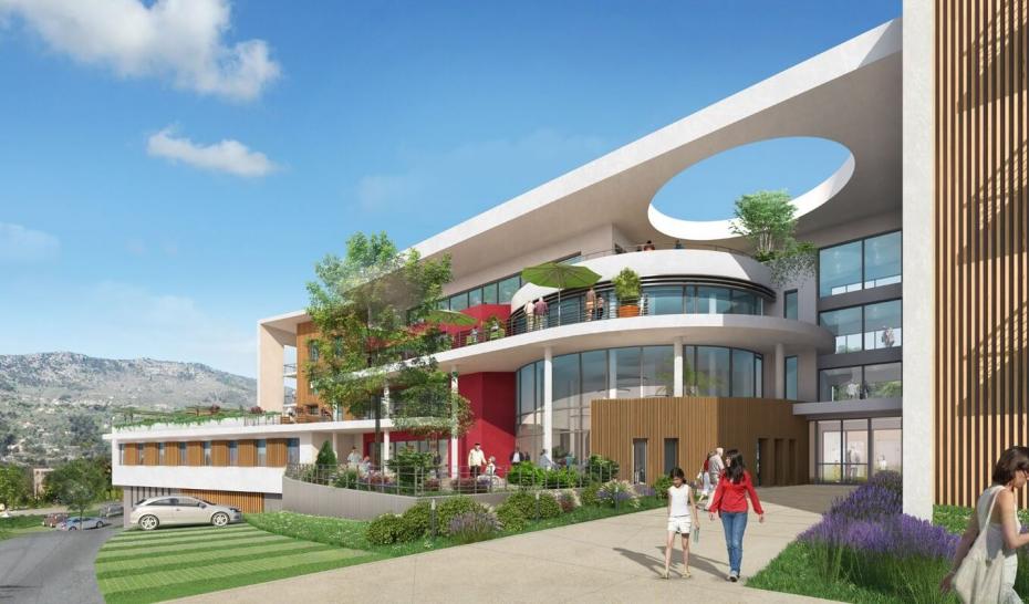 Construction de l'Ehpad "Au Savel" à Contes Socogyps