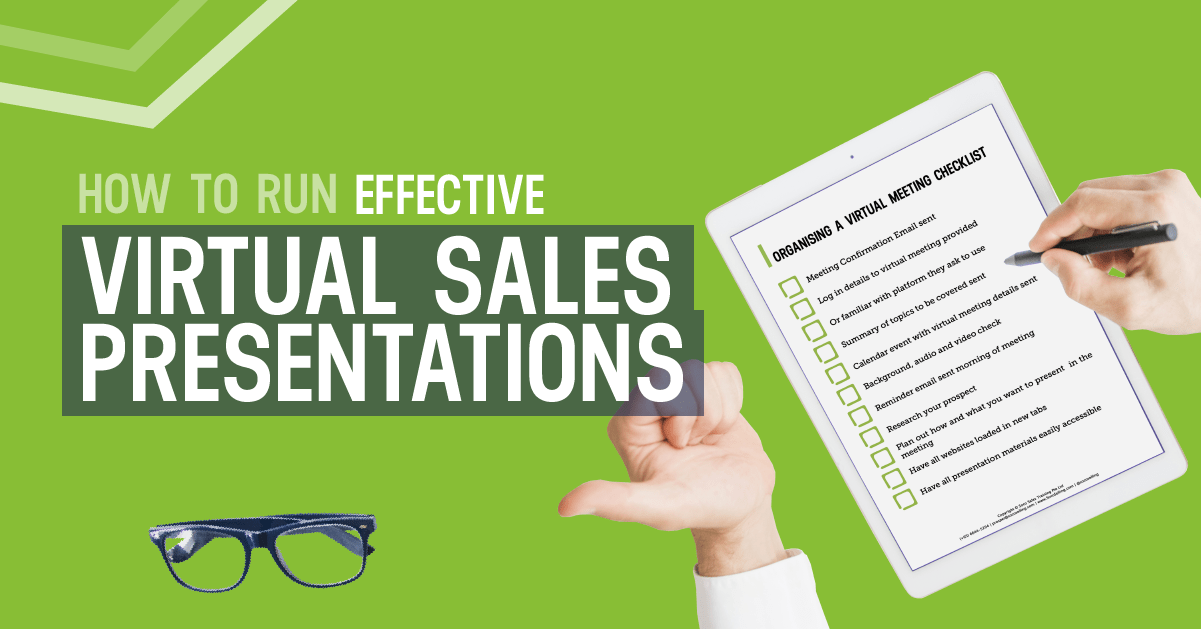 How To Run Effective Remote & Virtual Sales Presentations