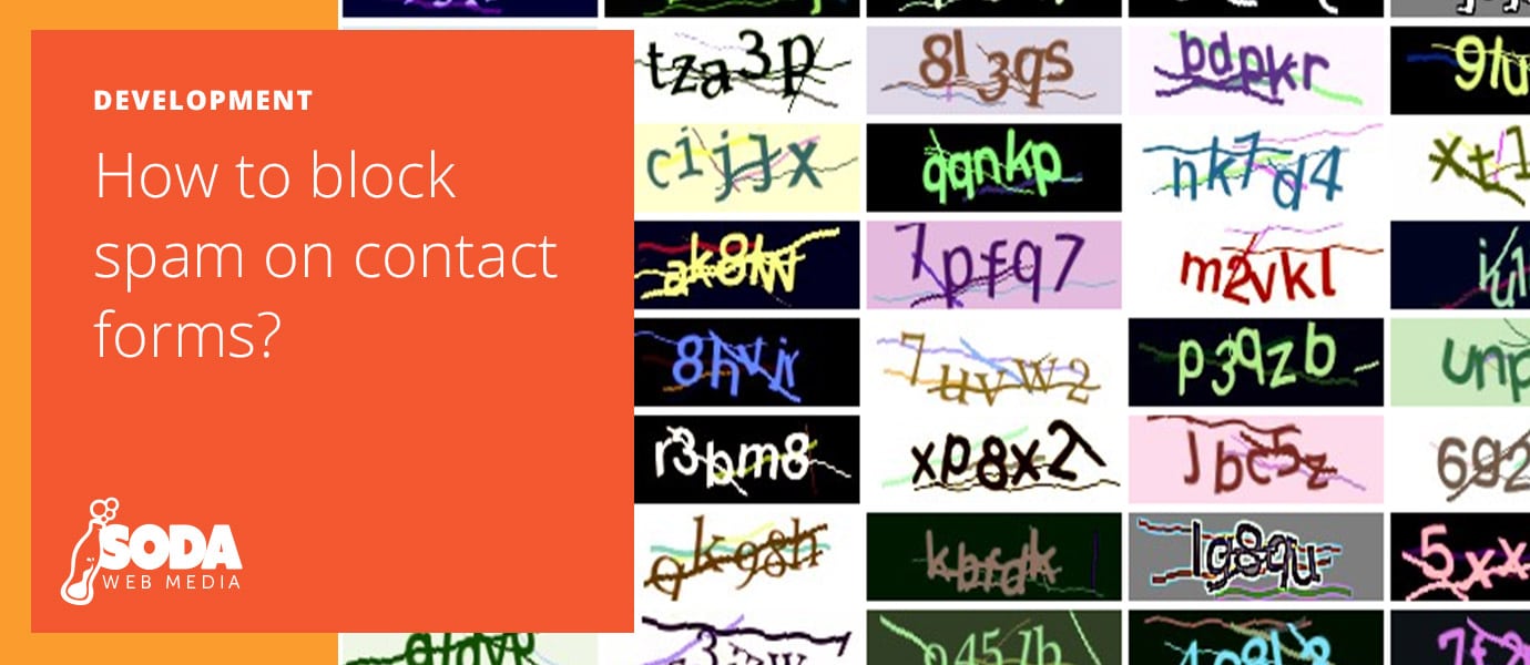 How To Block Spam On Contact Forms Soda Web Media