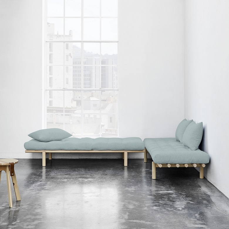 PACE Daybed And Chaise Longue Convertible Into Extra Bed Or Double Bed