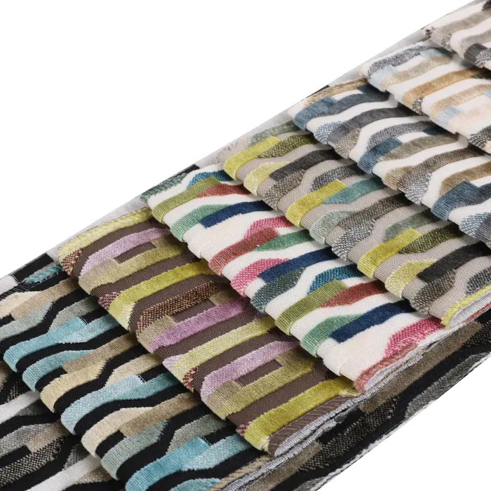 Wholesale Luxury Embroidery Upholstery Sofa Fabric Manufacturers
