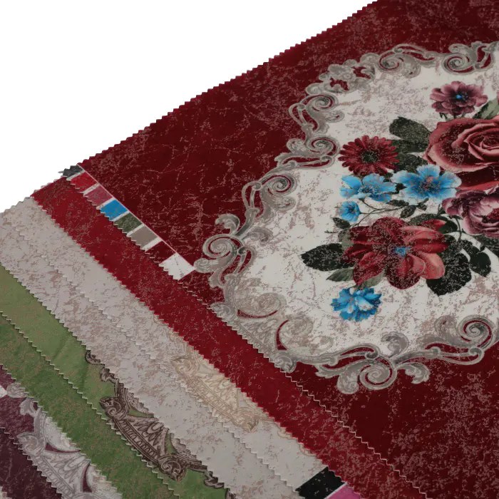 Wholesale Sofa fabric for printing，flower print sofa fabric for