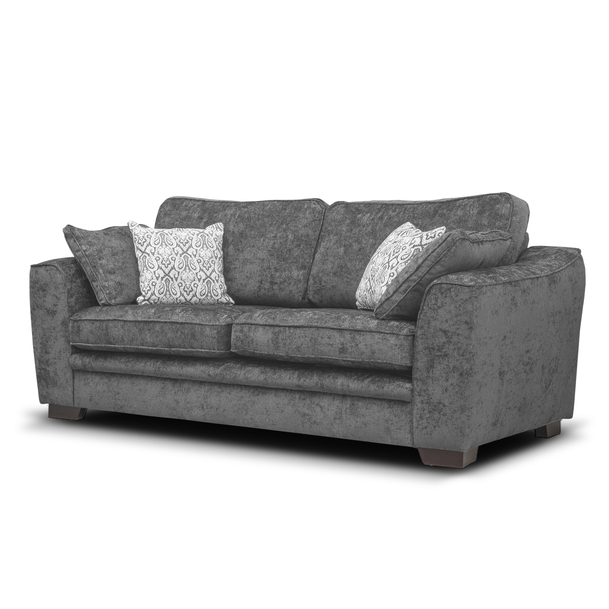 Sofahouse Astrid Fabric Sofa Coal