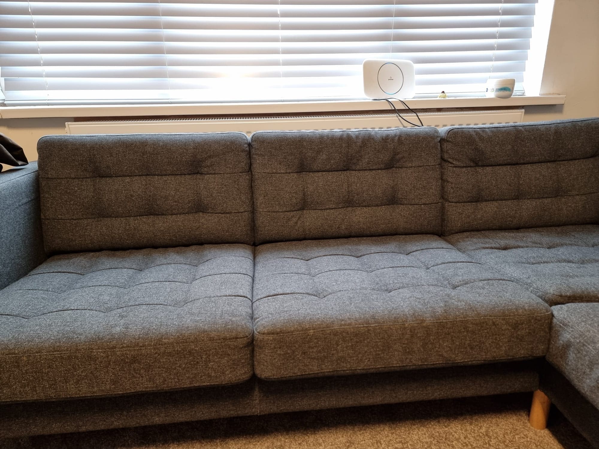 Large corner IKEA sofa in Grey Sofalistic The Sofa Marketplace, buy