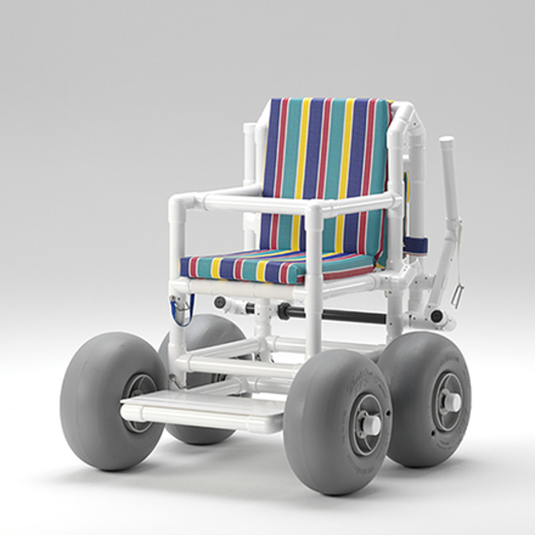 Fauteuil roulant de plage, tous terrains