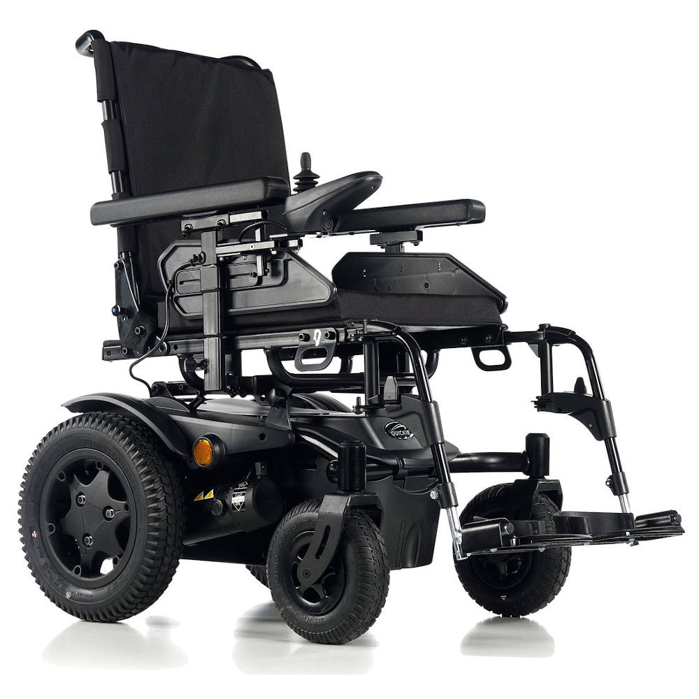 Fauteuil roulant électrique Quickie Q200 R compact et réglables, avec