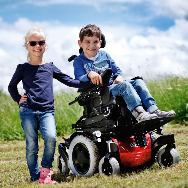 Fauteuil roulant électrique enfant Zippie Salsa M2 Sofamed