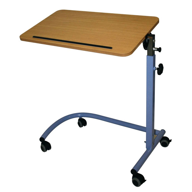 Table pour lit de malade Table de lit a roulettes
