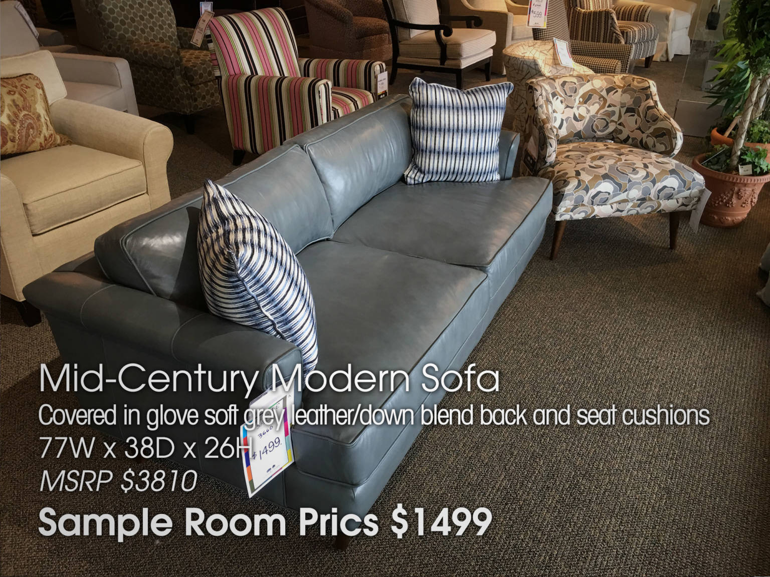 Mid Century Modern Sofa Sofas & Chairs of Minnesota