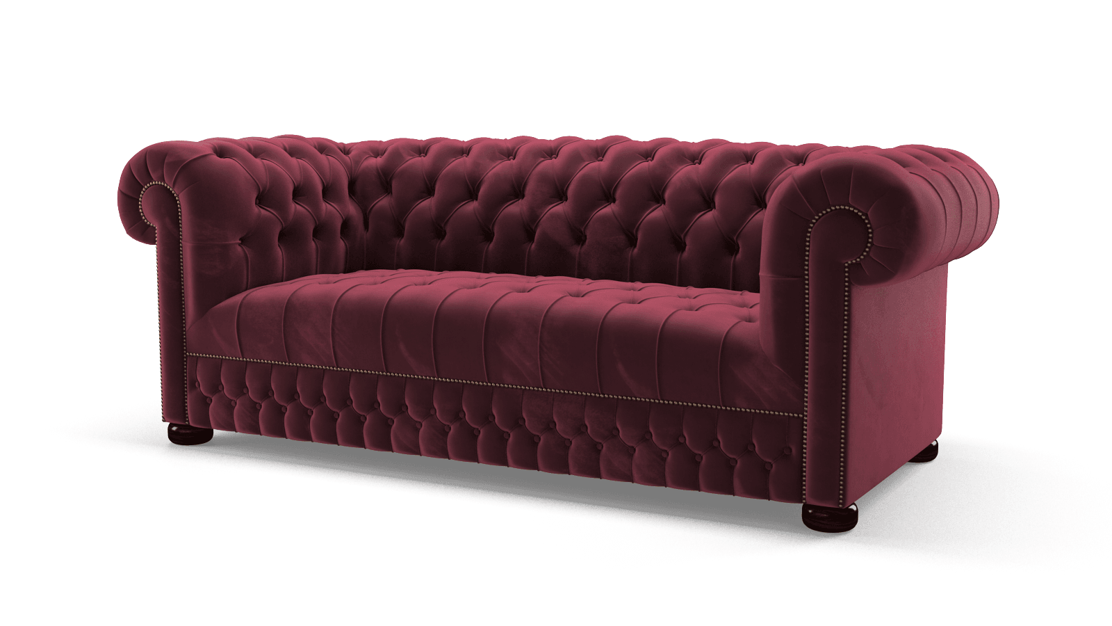 Red Chesterfield Sofa Sofas By Saxon