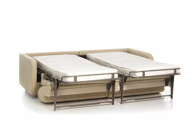 Sofás cama con dos camas de 90x190 en las habitaciones cuádruples del
