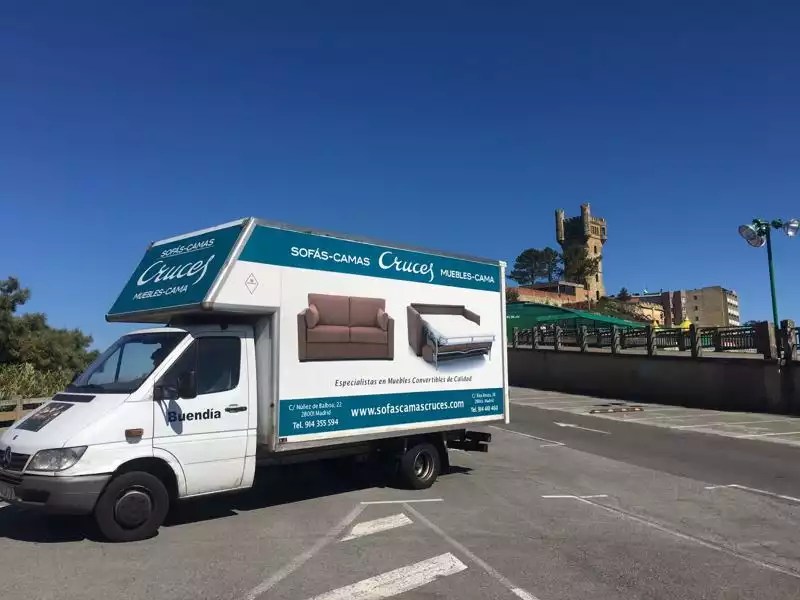 Sofás cama para hoteles de la marca Cruces en el Hotel Avenida de San