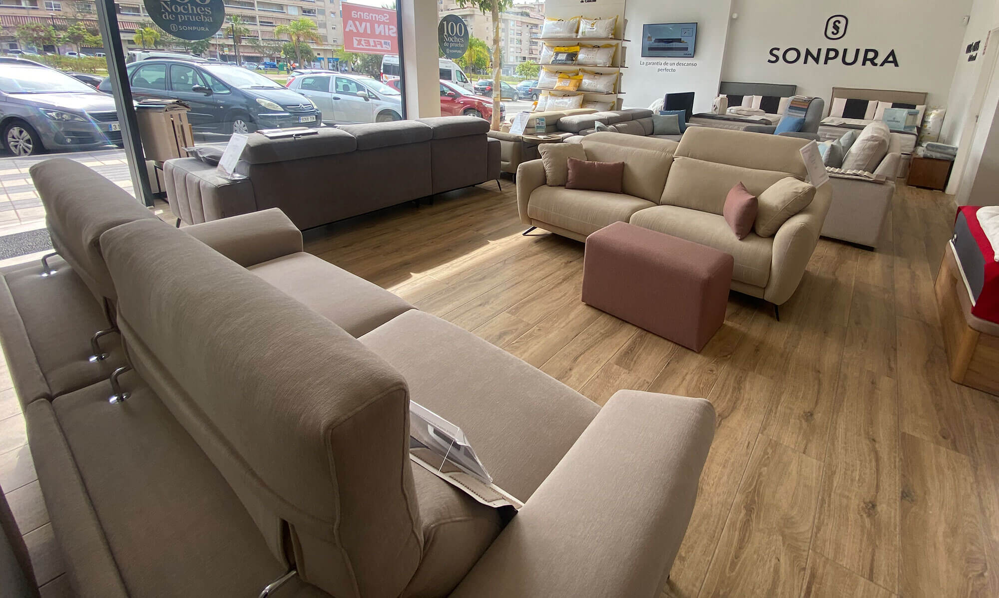 Tienda Sofás Málaga TEATINOS, CENTRO y PARQUE LITORAL