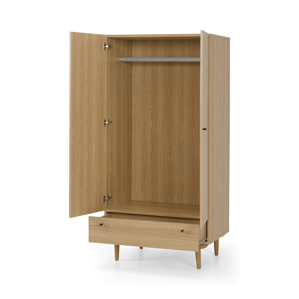 Asger Wardrobe, Oak Effect • Sofas Etc