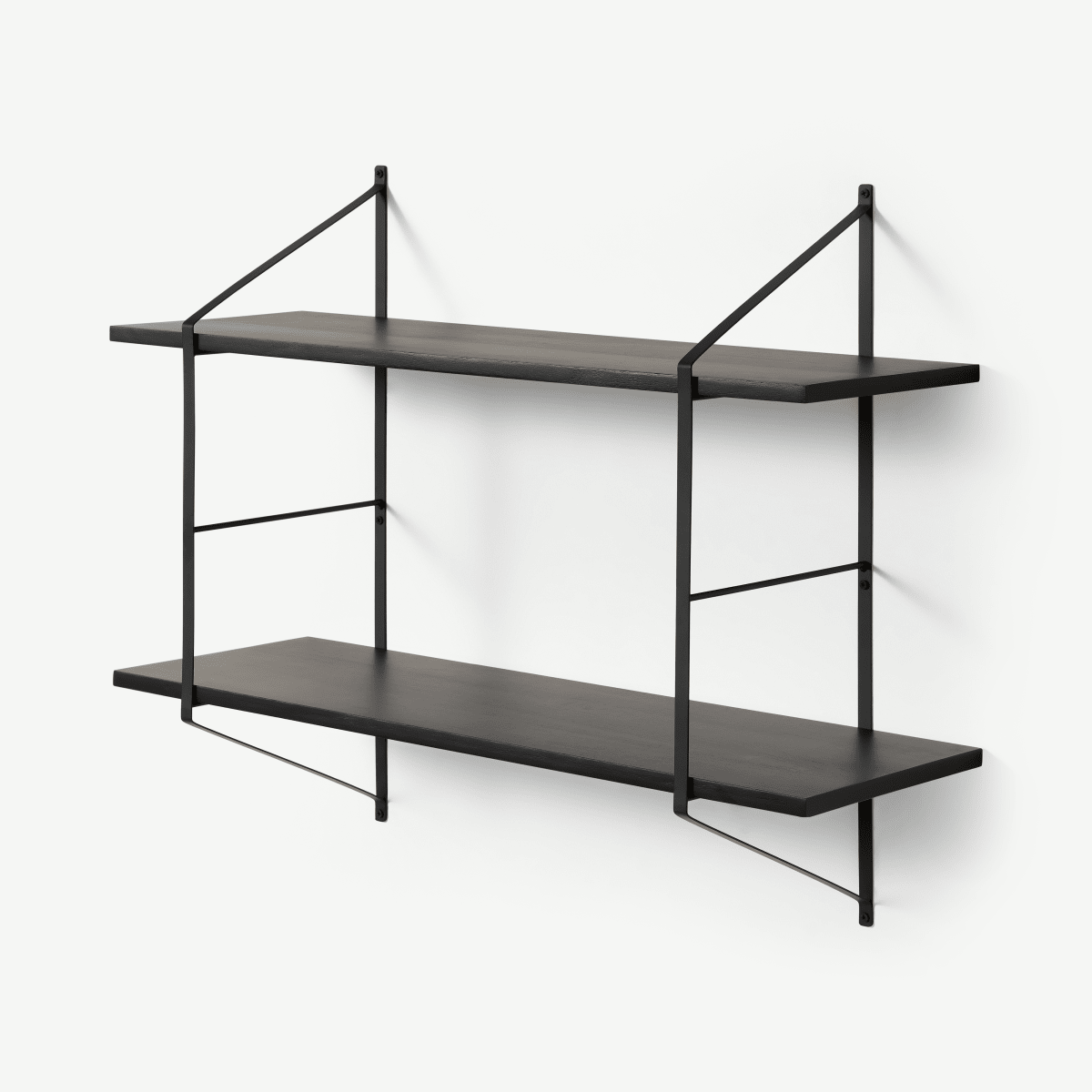 Belfast Shelving Unit, Black • Sofas Etc