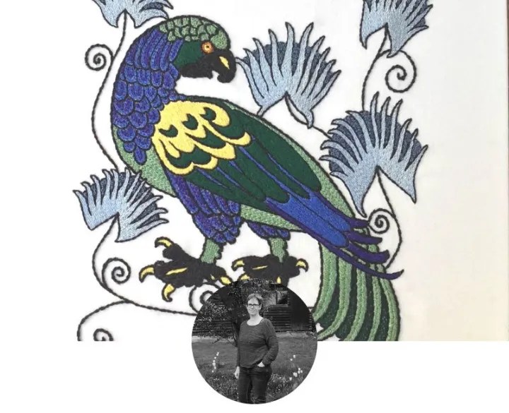 Online Embroidery Courses UK Applique Class SST