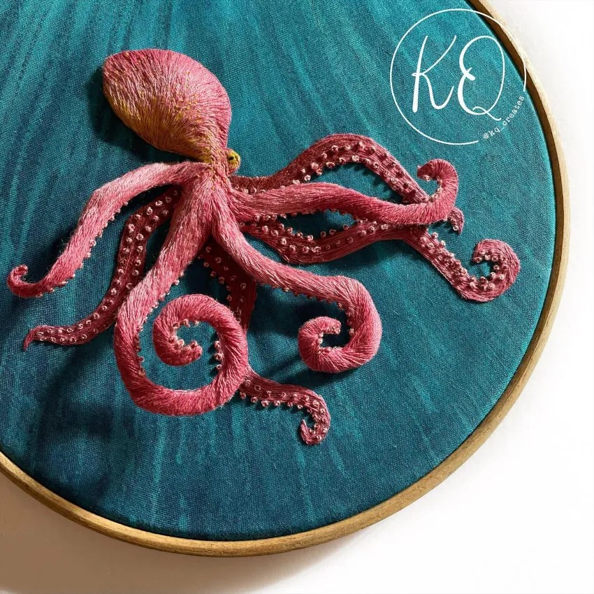 10 Textile Artists Inspired by the Ocean School of Stitched Textiles