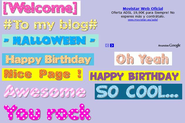 Textanim, crea bonitos textos animados para insertar donde quieras