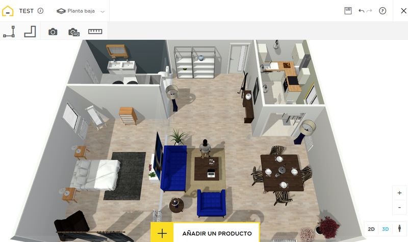 HomeByMe genial web para diseñar planos de viviendas e interiores