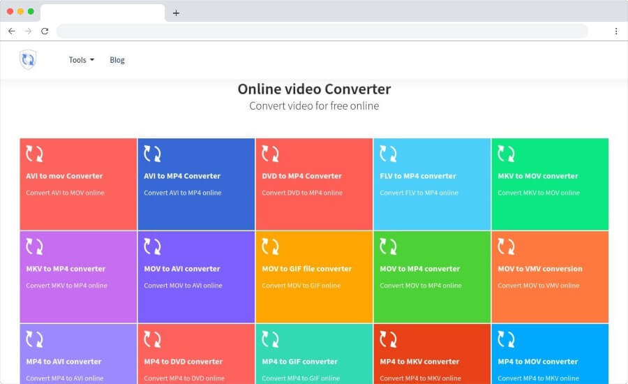 Safevideoconverter un convertidor de vídeo en línea y gratuito