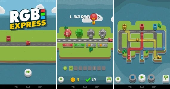 RGB Express Jogo de quebracabeça para Android