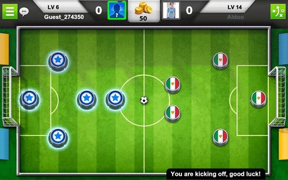 Soccer Stars Jogo de futebol de botão para Android e iPhone