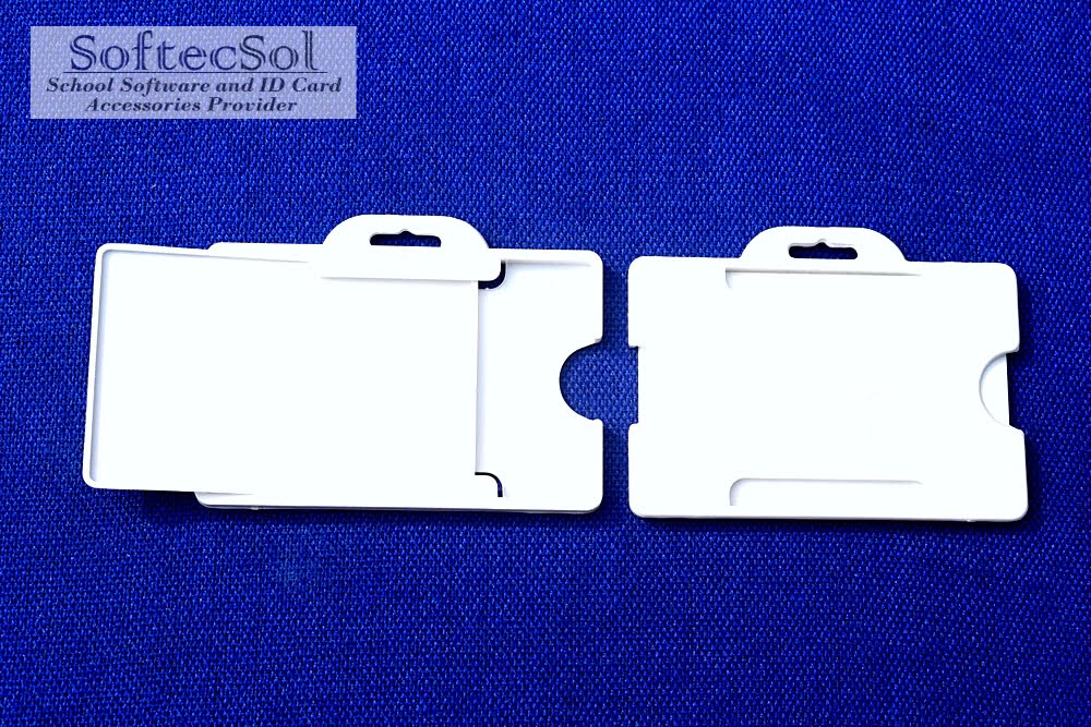 H4 Single Side Horizontal Sticker ID Card Holder Suppli