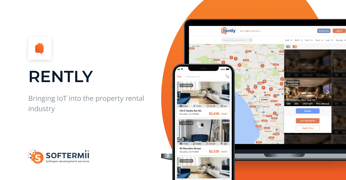 IoTpowered Real Estate App Development Rently Case Study Softermii