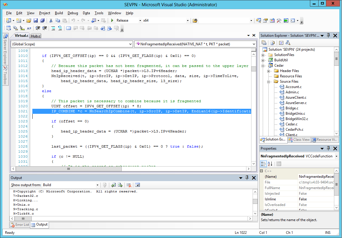 Source Code SoftEther VPN Project